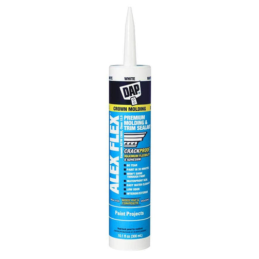 Dap Alex Flex® Premium Molding & Trim Acrylic Latex Siliconized Sealant